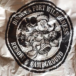 Disney's Fort Wilderness camper tire cover